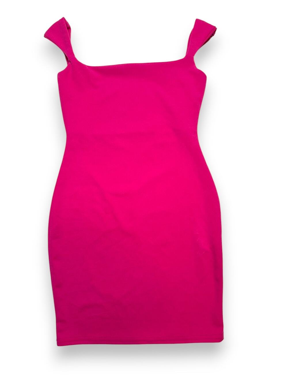 PrettyLittleThings Bold Fuchsia Bodycon Dress Size 6